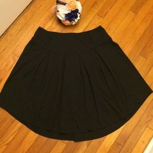 Cato full pleated hi-lo skirt